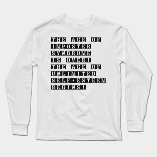 SELF-ESTEEM Long Sleeve T-Shirt